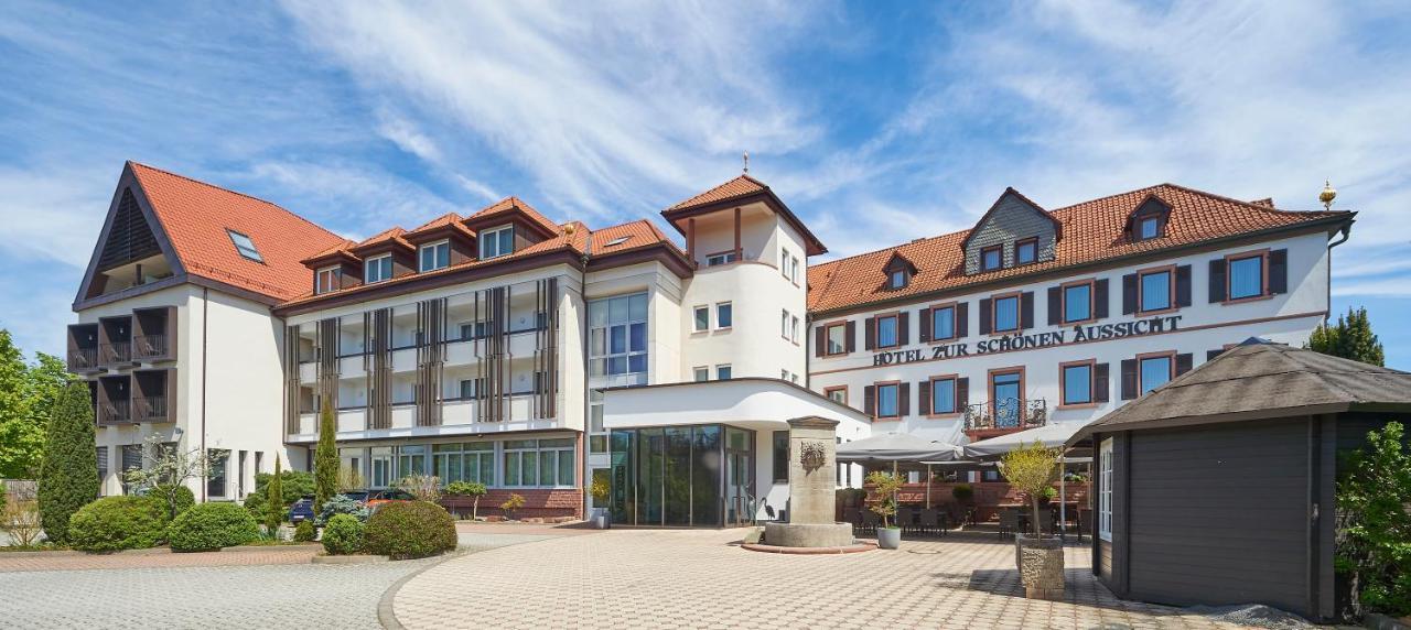 Hotel Zur Schoenen Aussicht Marktheidenfeld Dış mekan fotoğraf