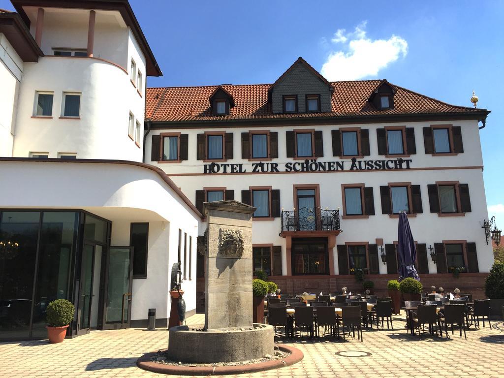 Hotel Zur Schoenen Aussicht Marktheidenfeld Dış mekan fotoğraf