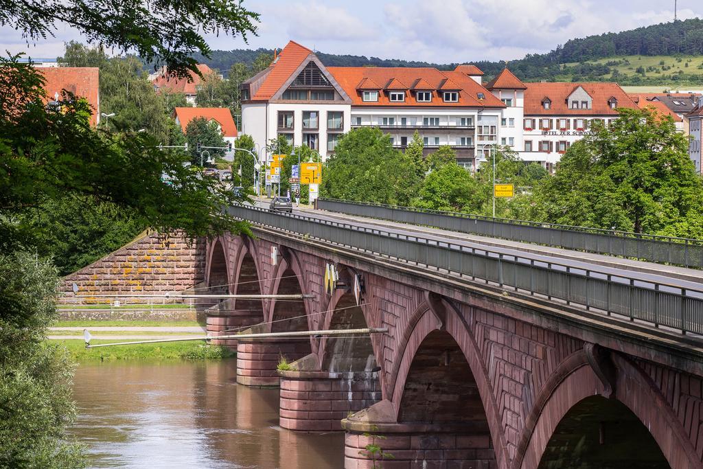 Hotel Zur Schoenen Aussicht Marktheidenfeld Dış mekan fotoğraf